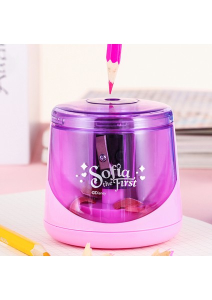 Otomatik Elektrikli Kalemtıraş - Pembe (Yurt Dışından)