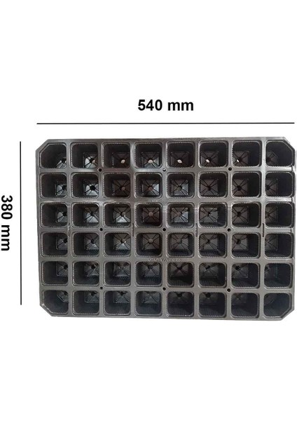 48 Göz (25 Adet) Viyol Fide Yetiştirme Viyolü Fidan Yetiştirme Kabı Çilek Sebze Meyve Süs Bitkisi Skulent Fidelik modelleri