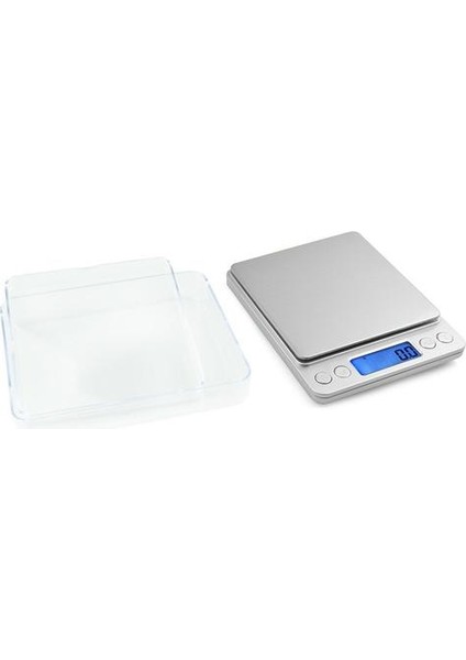 Mini Cep Dijital Mutfak Ölçekler 0.01 x 500G Gümüş Sikke Altın Takı Ağırlık Dengesi LCD Elektronik Dijital Ölçekli Denge Ölçeği (Yurt Dışından)