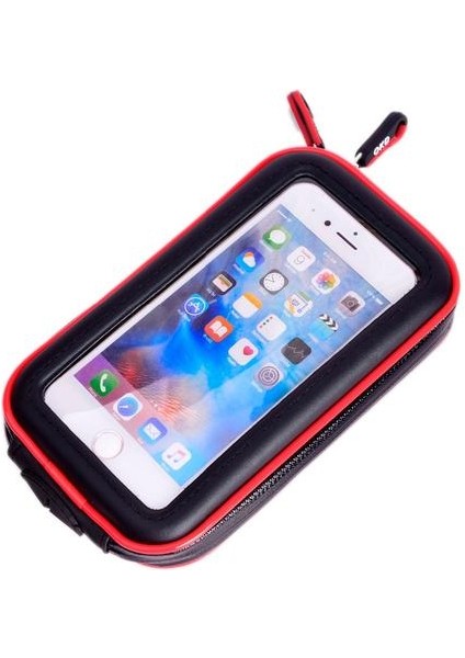 360 Derece Gps Motosiklet Su Geçirmez Çanta Bisiklet Telefon Tutucu Ayarlanabilir Gidon Desteği Moto Montaj Kart Yuvaları (Yurt Dışından)