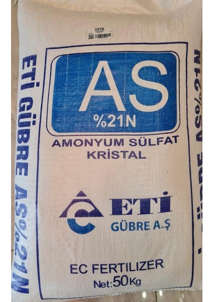 %21 As (Amonyum Sülfat) - 50 kg
