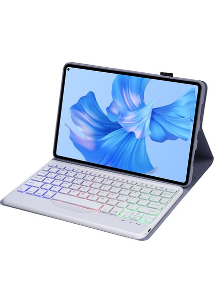 Huawei Matepad Pro 11 2022 Için Tablet Deri Kılıfı (Mor) (Yurt Dışından)