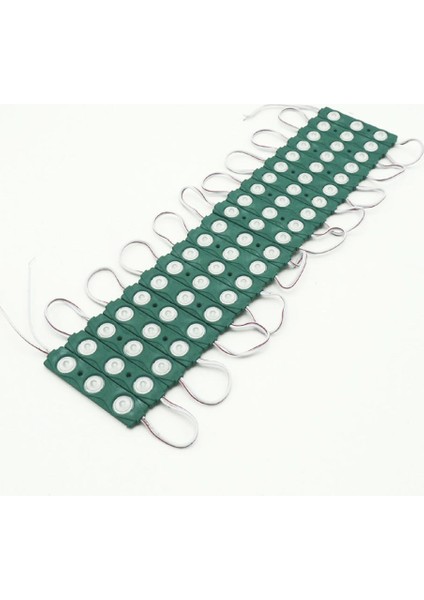 Iç Mekan Parmak 20 Modül LED 12V Bantlı Yeşil Işık