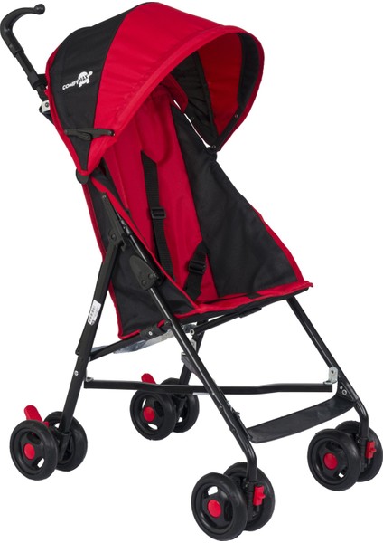 Comfort Iı Baston Puset Bebek Arabası - Kırmızı Siyah