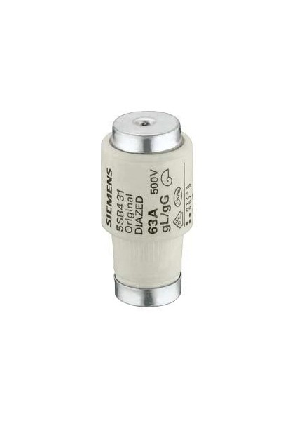 SIEMENS,63A Diazed Porselen SIGORTA,5SB4311
