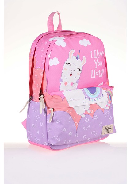 Layer Sırt Çantası Love Lama K1394