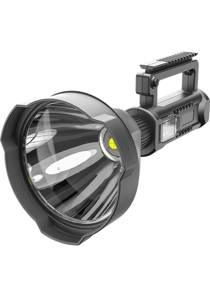 Su Geçirmez LED USB El Feneri - Siyah (Yurt Dışından)