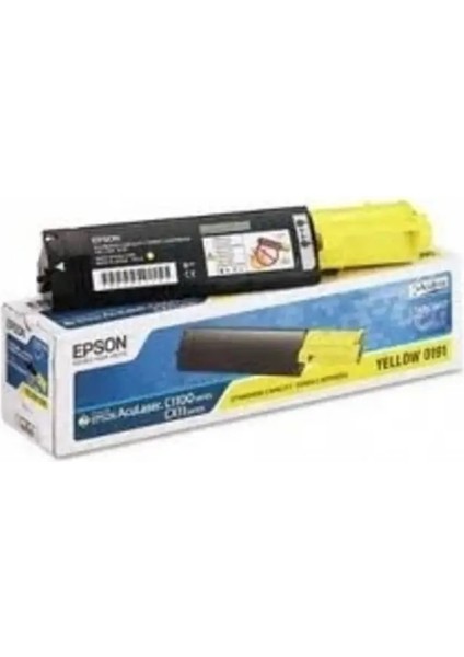 C13S050191 0191 C1100/CX11 Sarı Toner  1.500 Sayfa