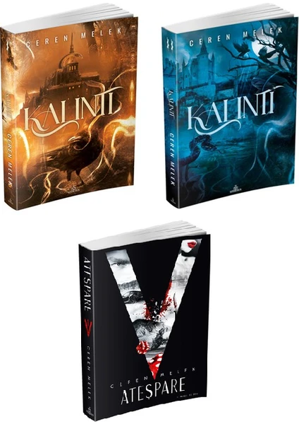 Kalıtı 1-2 + Ateşpare 3 Kitap Set - Ceren Melek