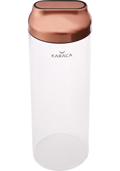 Dımple Cooper Vakumlu Cam Kavanoz Saklama Kabı Xl fiyatları