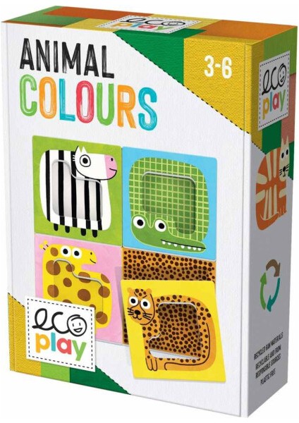 Eşleştirme Puzzle Hayvan Renkleri ( Animal Colours )