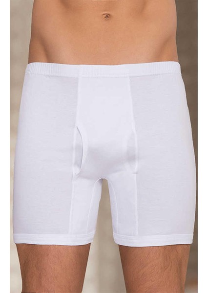 1055 Erkek Lüx Paçalı Pamuk Boxer