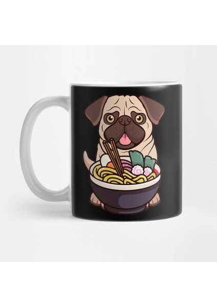 Ramen Sevdalısı Köpek Kupa Bardak