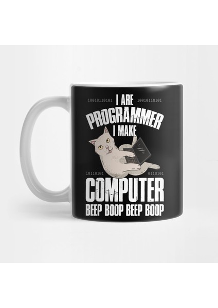 Programcı Kedi - Programlama Kupa Bardak