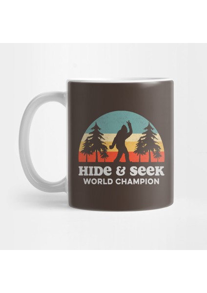Retro Bigfoot Hide & Seek World Champion Kupa Bardak