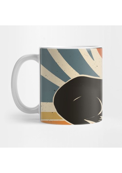 Dinlenen Kedi Kupa Bardak