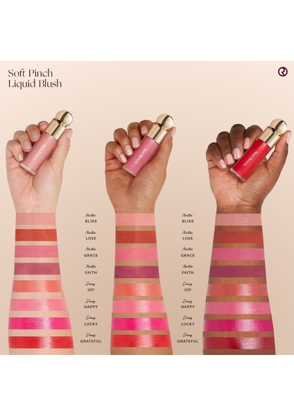 Rare Beauty Soft Pinch Liquid Blush Likit Allık  -  Joy