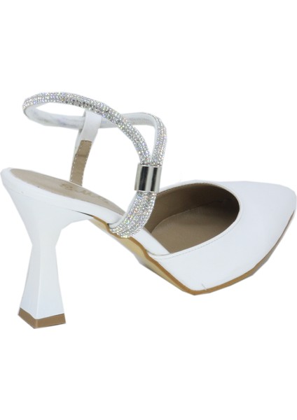 04100 Ince Topuk Rahat Taşlı Kadın Ayakkabı fırsatları