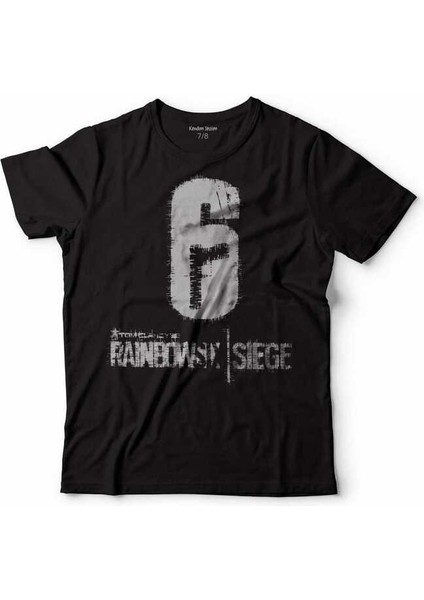 Tom Clancy's Raınbow Sıx Sıege Çocuk Tişört Siyah