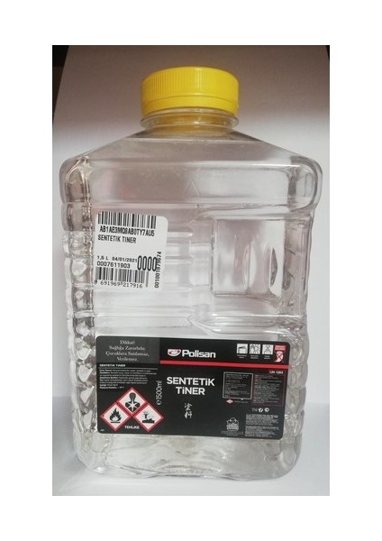 Sentetik Tiner 2500 ml