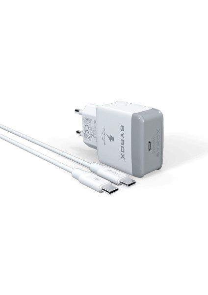 Airpods Için Kablosuz Şarj Kutusu Airpods Uyumlu Hızlı Şarj Aleti 18W Usb-C Güç Adaptörü