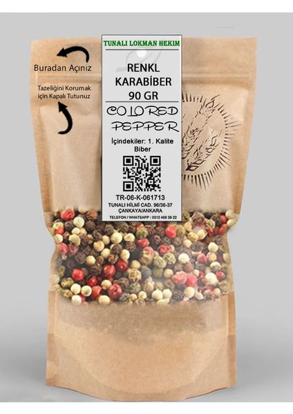 Renkli Karabiber 90 gr