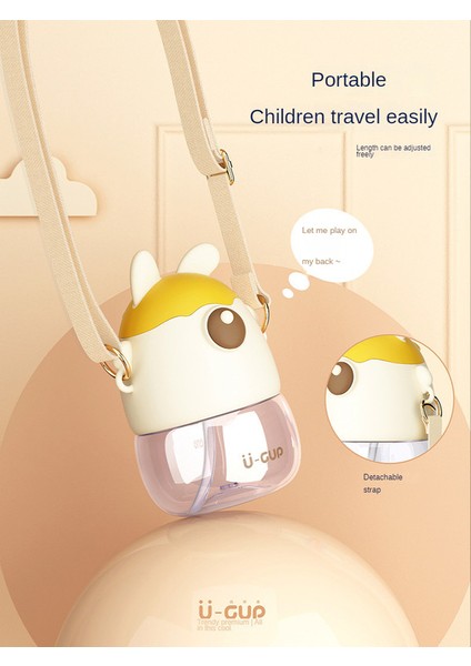 Lovehome 450ML Su Matarası - Pembe (Yurt Dışından) fırsatları
