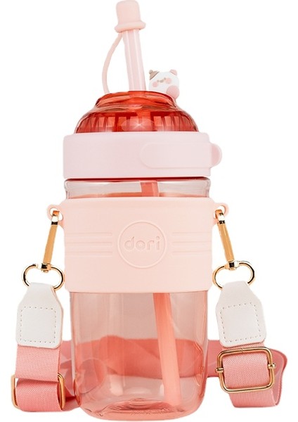 Lovehome 650ML Su Matarası - Pembe (Yurt Dışından)