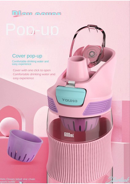 Lovehome 650ML Su Matarası - Yeşil (Yurt Dışından) fırsatları
