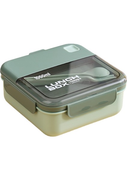 Lovehome Taşınabilir Plastik Yemek Saklama Kabı - Yeşil (Yurt Dışından)