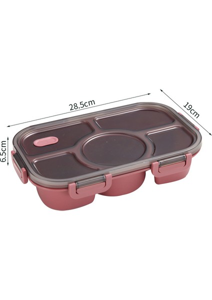 Lovehome Plastik Taşınabilir Mühürlü Yemek Saklama Kabı - Kırmızı (Yurt Dışından) fiyatları