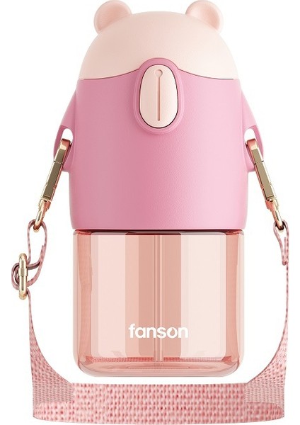 Lovehome 620ML Su Matarası - Pembe (Yurt Dışından)