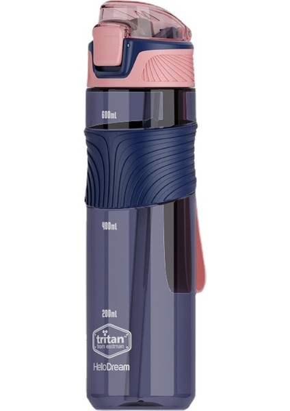 Lovehome 650ML Su Matarası - Koyu Mavi (Yurt Dışından)