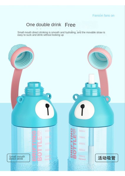 Lovehome 1050ML Figürlü Su Matarası - Mavi (Yurt Dışından) modelleri