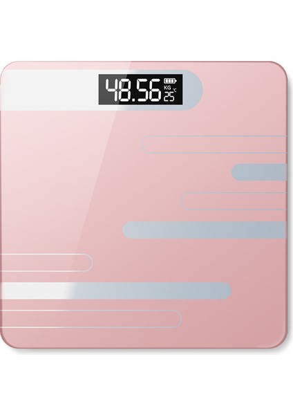 Çok Fonksiyonlu Akıllı Dijital Banyo Tartısı - Pembe (Yurt Dışından)