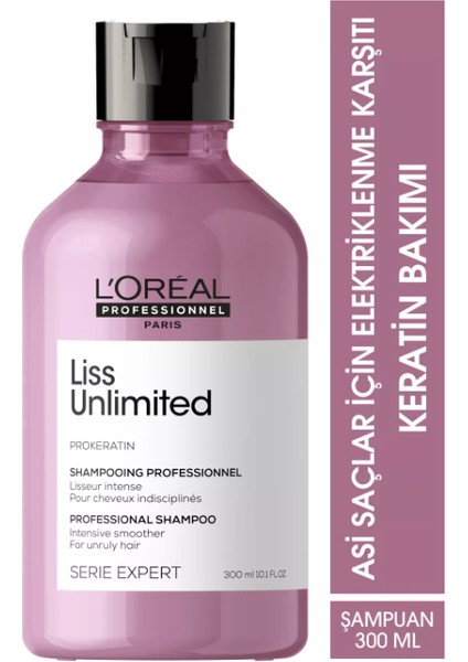 Liss Unlimited Smoothing Shampoo 300 ml