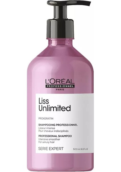 Liss Unlimited Smoothing Shampoo 500 ml