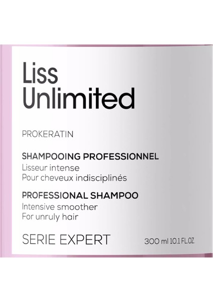 Liss Unlimited Düzleştirici Yumuşatıcı Şampuan 300 ml