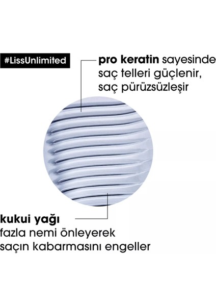 Liss Unlimited Elektriklenme Karşıtı Şampuan 1500 ml fırsatları