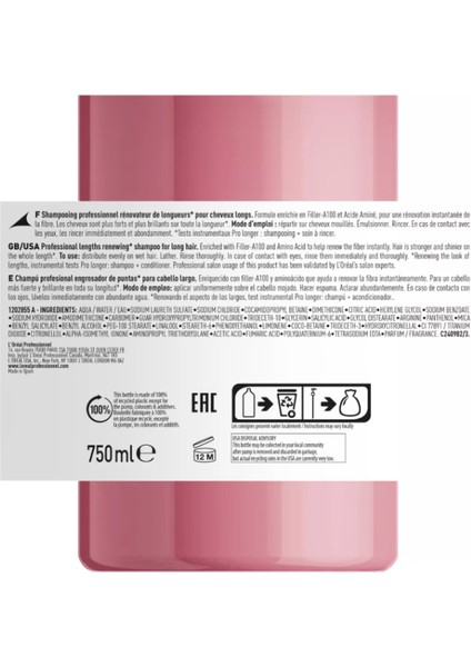 Pro Longer Şampuan 1500 ml