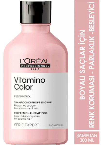 Vitamino Color Boyalı Saçlar Için Renk Koruyucu Şampuan 300 ml fiyatları