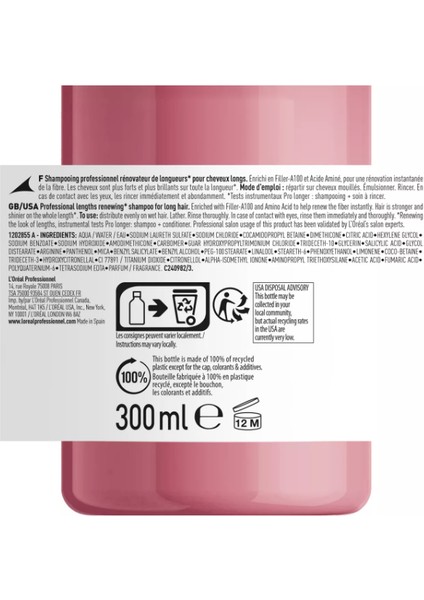 Pro Longer For Long Hair Shampoo 300 ml modelleri