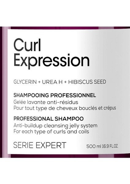 Curl Expansion Bukleli Saçlar Için Bukle Belirginleştirici Şampuan 500 ml