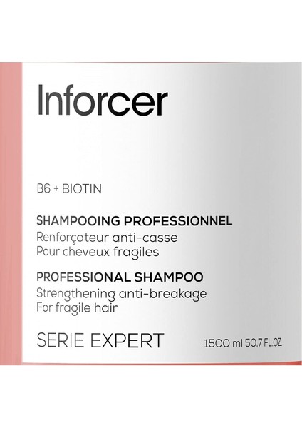 Serie Expert  Inforcer Anti Breakage Shampoo 1500 ml