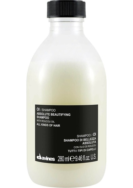 Professional Davines Tüm Saç Tipleri Için Sülfatsız Bakım Şampuanı Oi Shampoo 280 ml