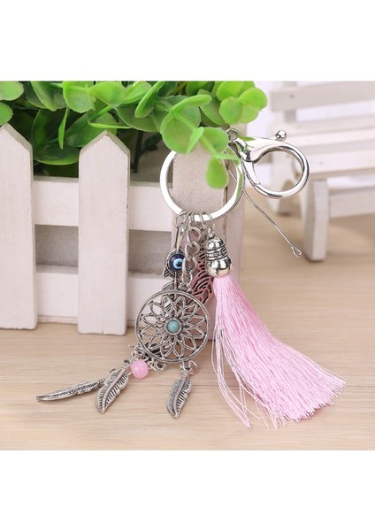 2 Adet Basit Moda Yün Püsküllü Anahtarlık (Yurt Dışından) modelleri