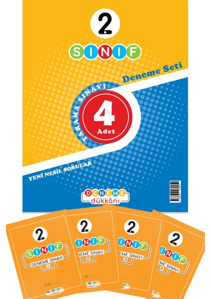 2. Sınıf 4lü Deneme Seti
