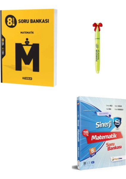 LGS 8.sınıf Matematik ve Sinerji Matematik Soru Bankası
