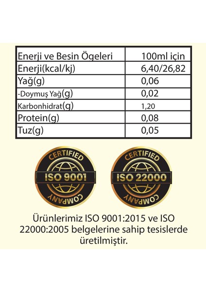 Hanzade Bitkisel Hünnap Sirkesi 500 ml Doğal Fermantasyon İçilebilir Katkısız Cam Şişe