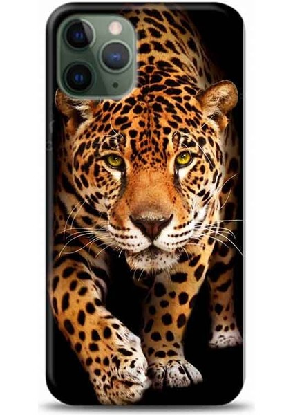 iPhone 11 Pro Leopar Tasarımlı Telefon KILIFI-LEO08